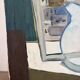 Vase cubiste, huile sur toile