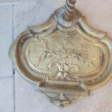 Bronze fireplace servant