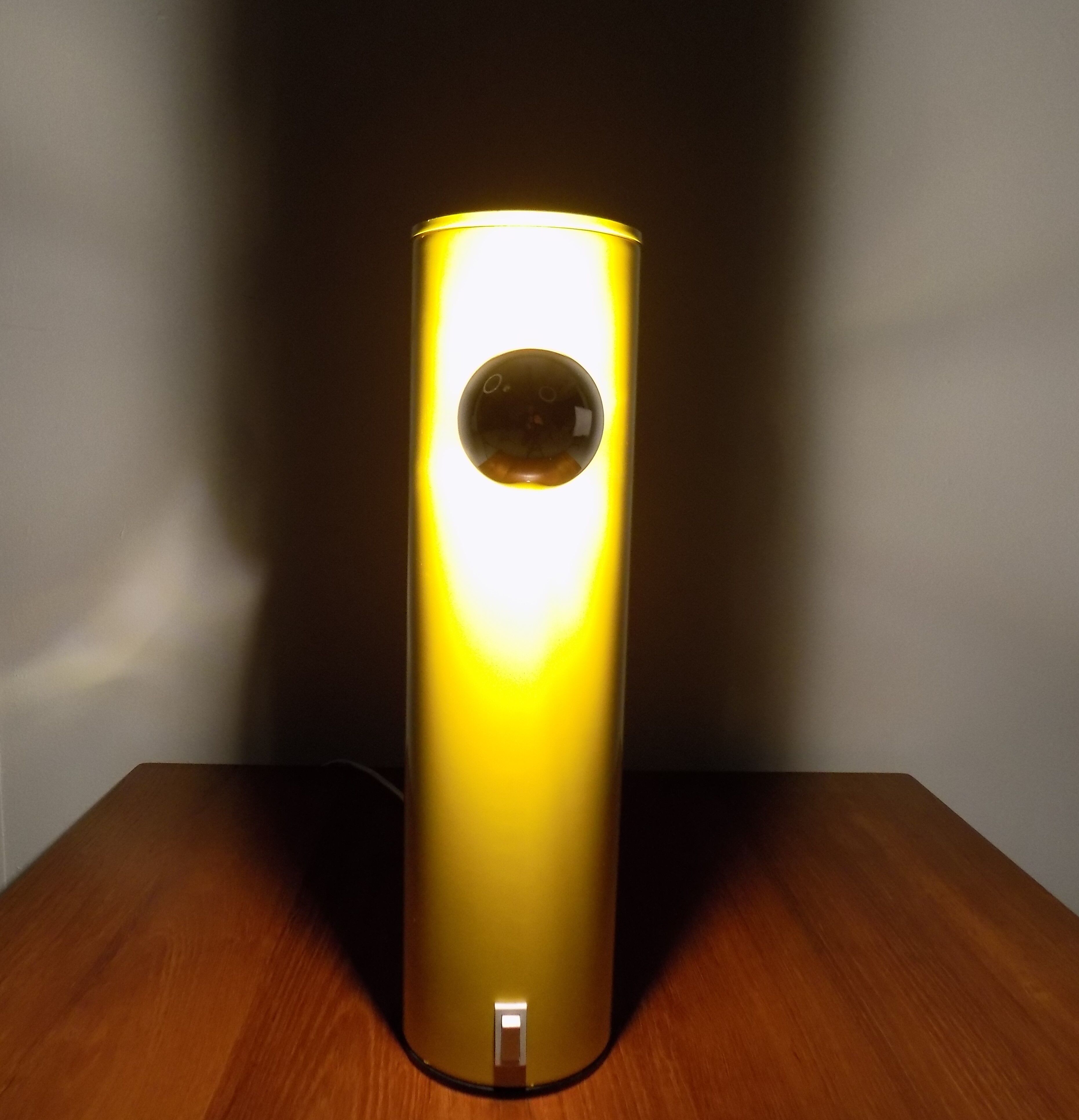 Hillebrand table lamp Cylinder 70s