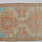 Tapis de porte décoratif Oushak sku 3985