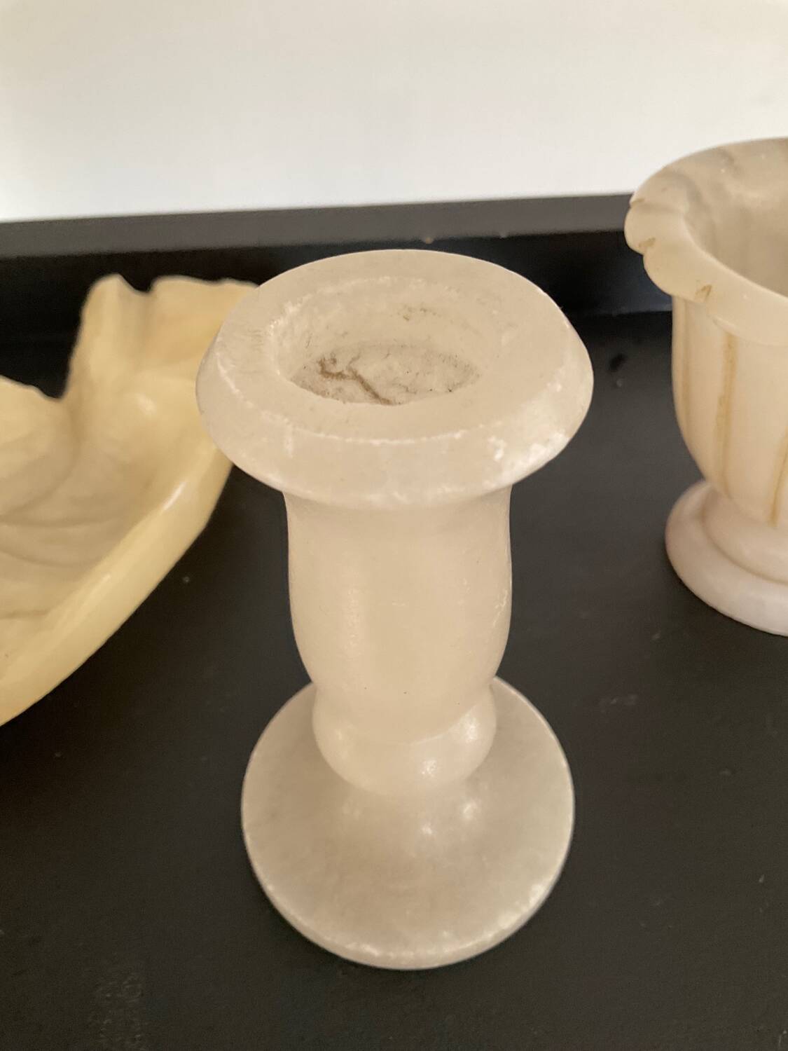 Vintage alabaster series from the 70s