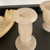 Vintage alabaster series from the 70s