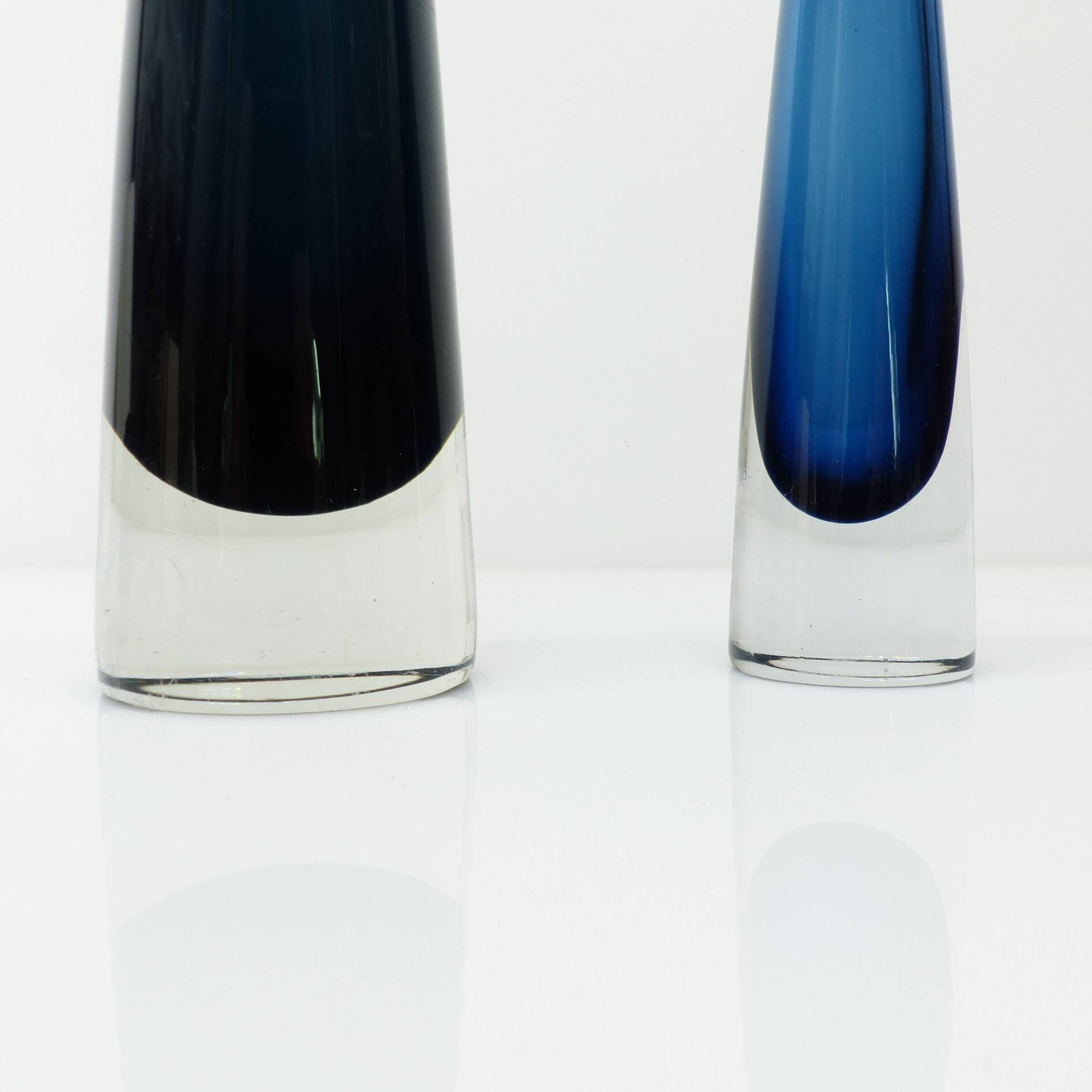 Timo sarpaneva – pair of jääpuikko icicle vases for iittala, finland, 1