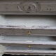 Dresser 19th century gray aged patina