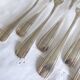 Orbrille JB silver metal cutlery set 37 pieces
