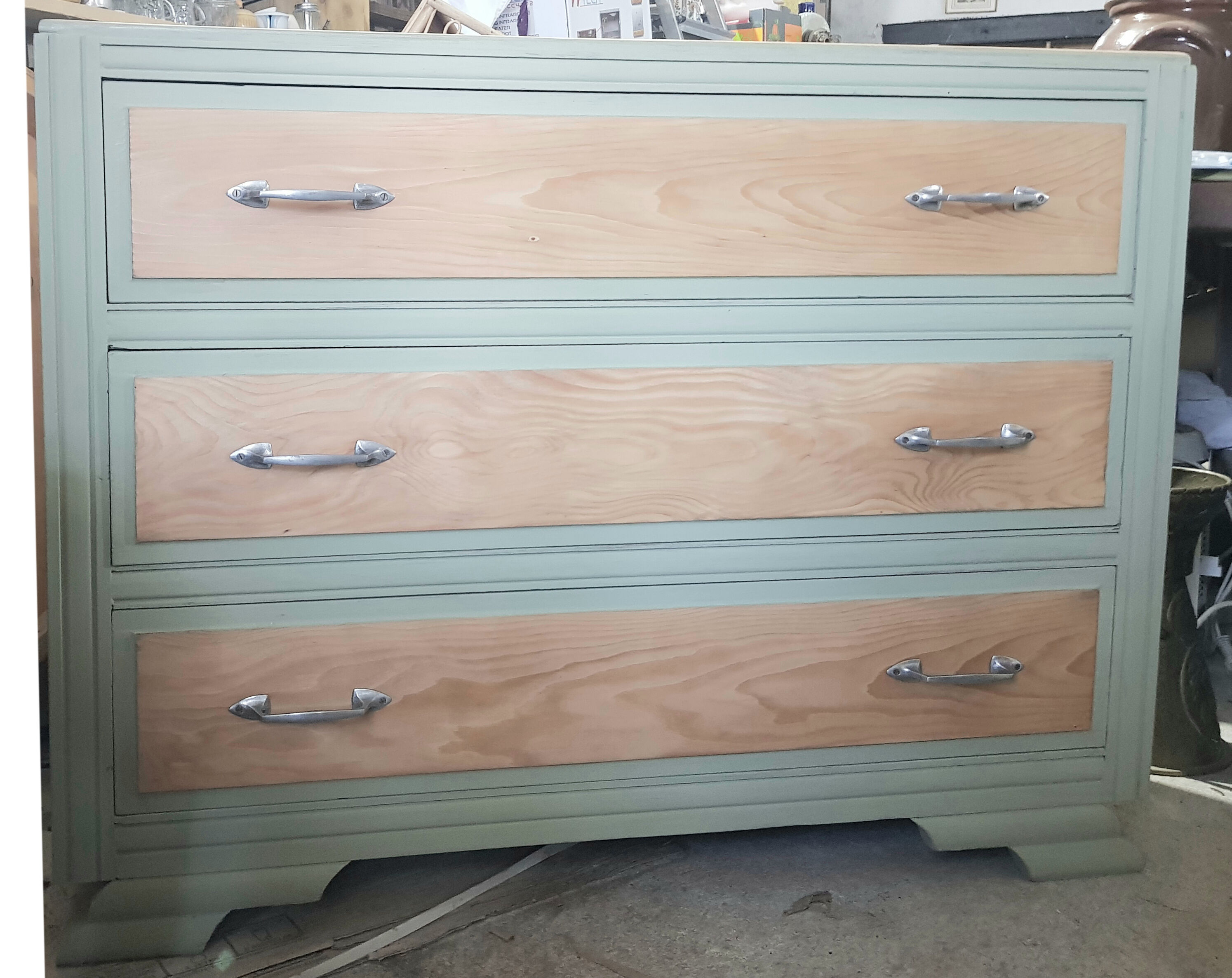 Large restyled chest of drawers