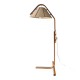 Lampe sur pied Aneta en hêtre moderne scandinave par Jan Wickelgren, Suède.