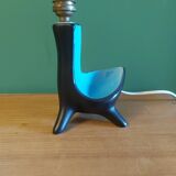 Ceramic lamp foot 60's