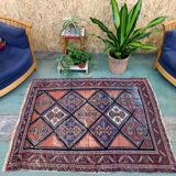 Vintage tribal rug 158x124 cm