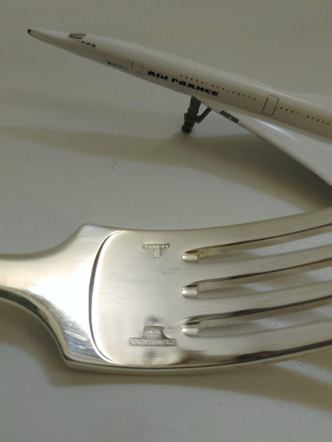 Christofle "Concorde" cutlery set – Icon of French design 1970, 53 pieces