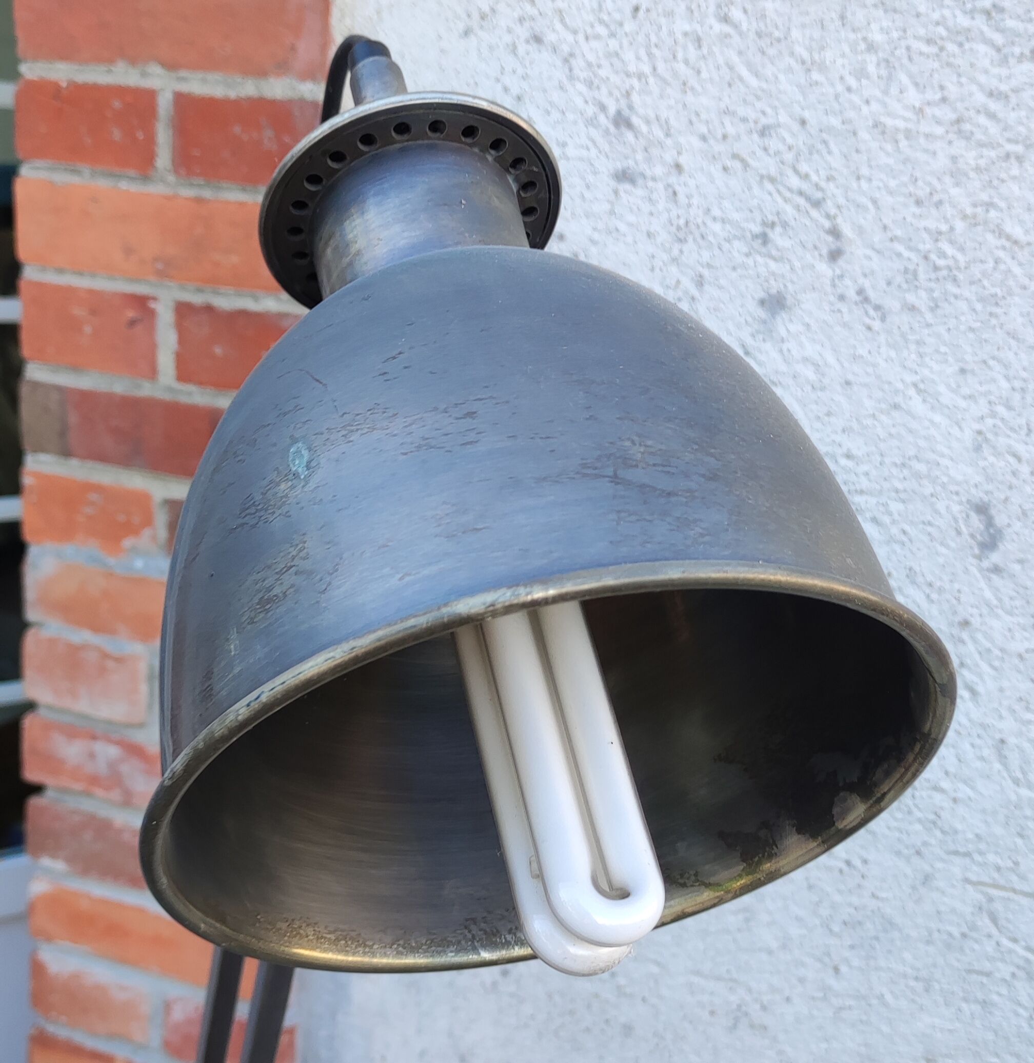 Vintage industrial floor lamp