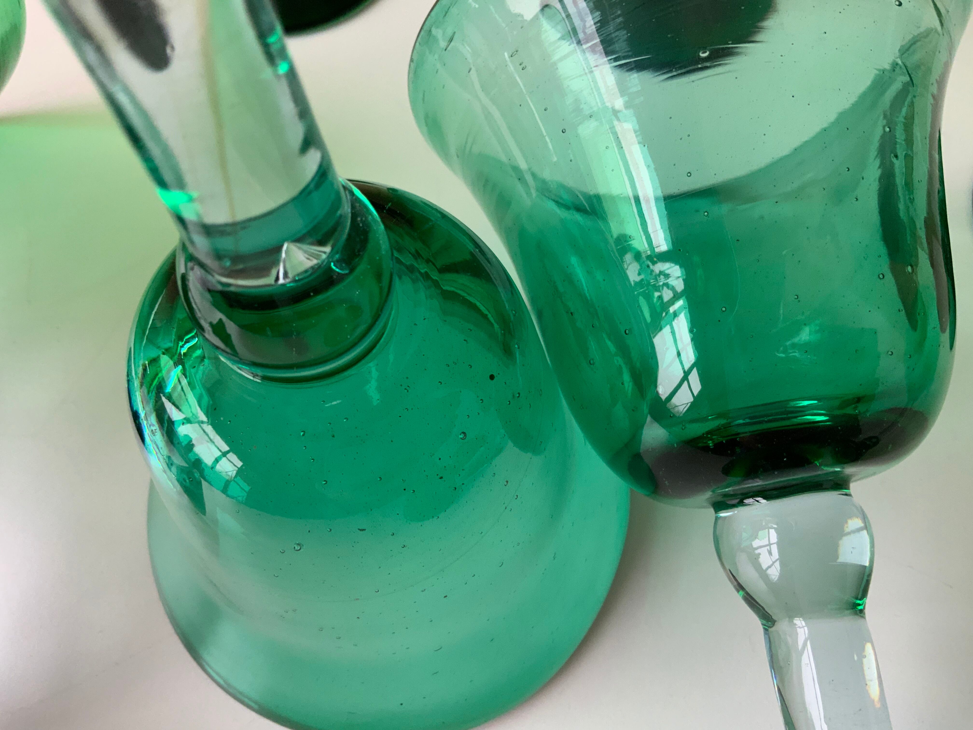 Vintage foot glasses