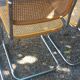 Set of 3 Cesca B32 chairs by Marcel Breuer