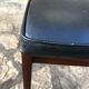 Wooden chair and skai