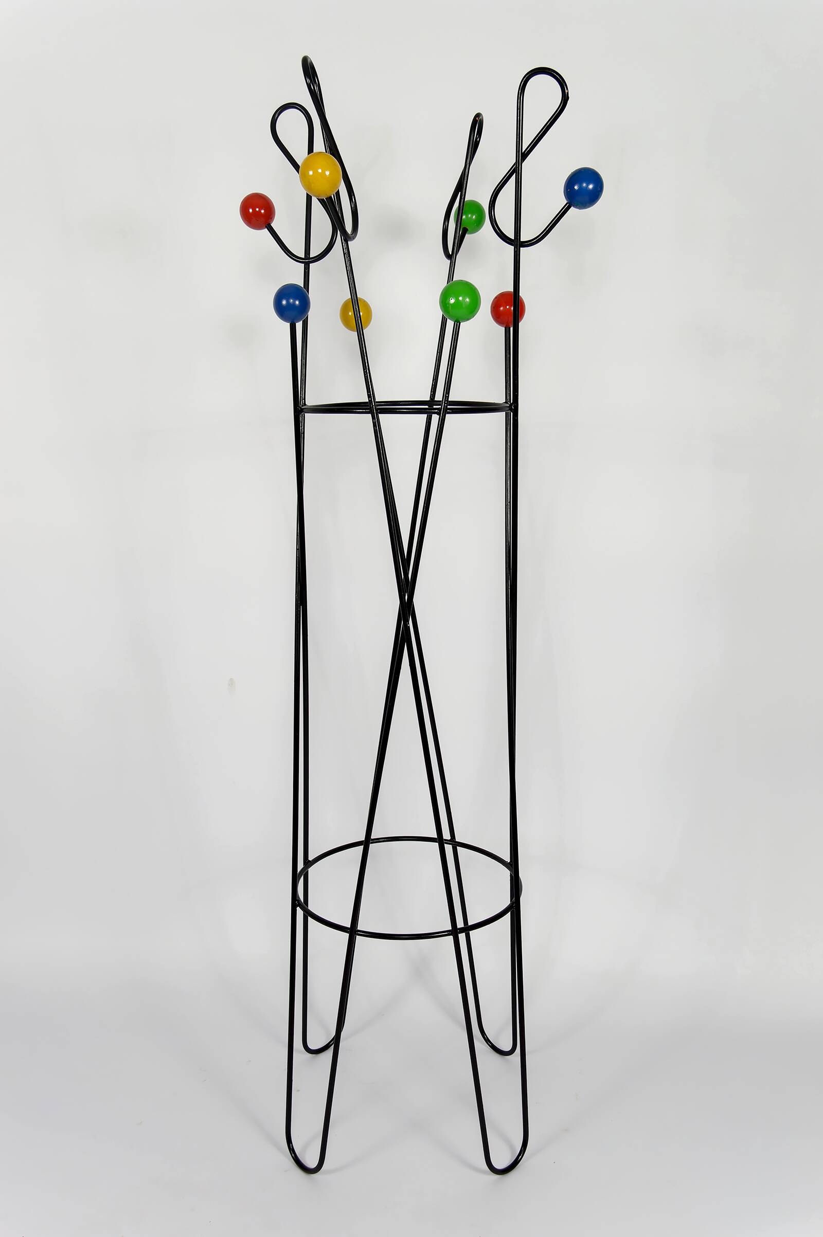 Porte-manteau « Clé de sol », par Roger Féraud, circa 1950