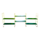 Vintage modular wall shelf string / tomado