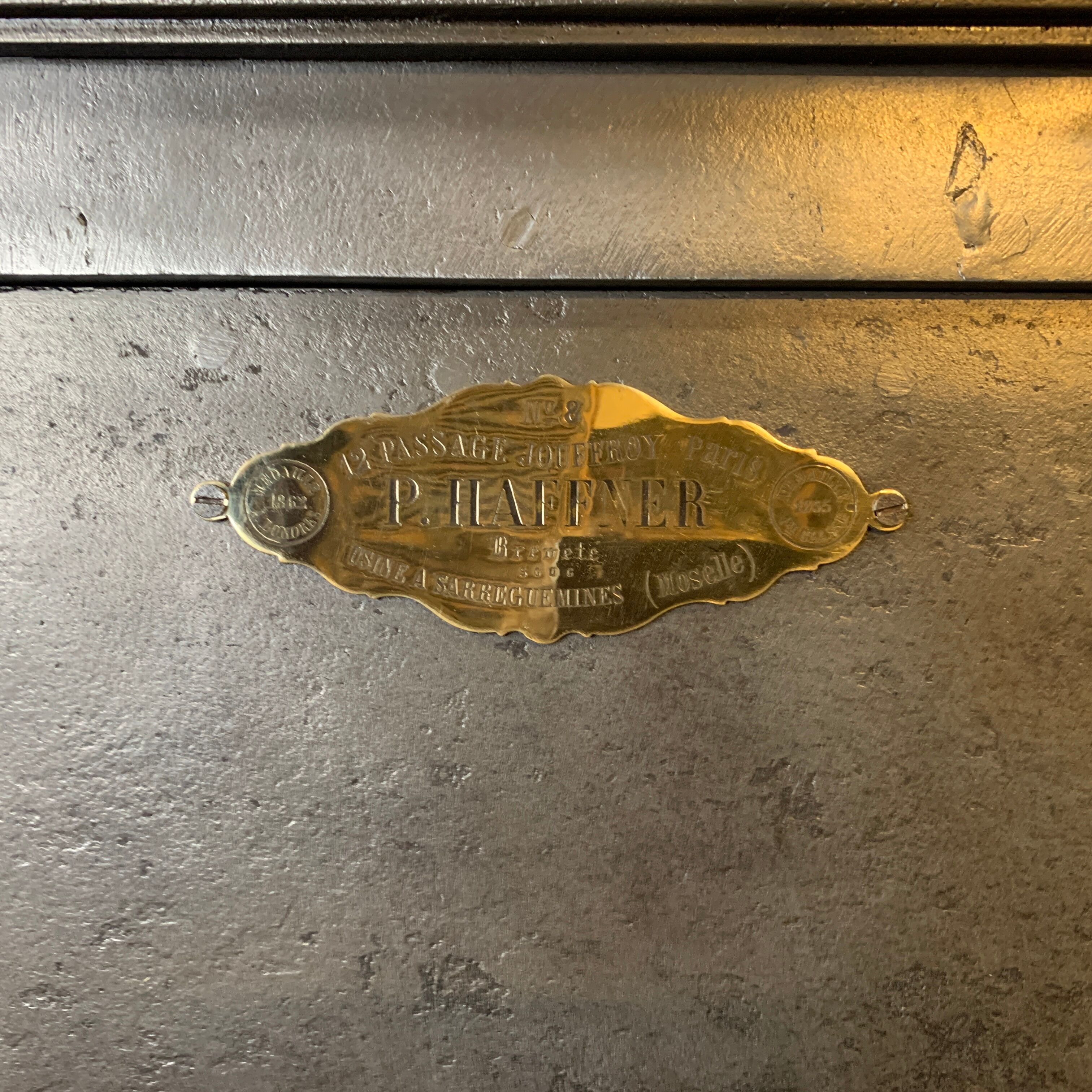 Old safe P.Haffner