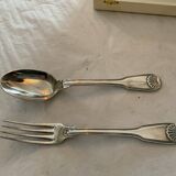 2 cutlery . Ercuis