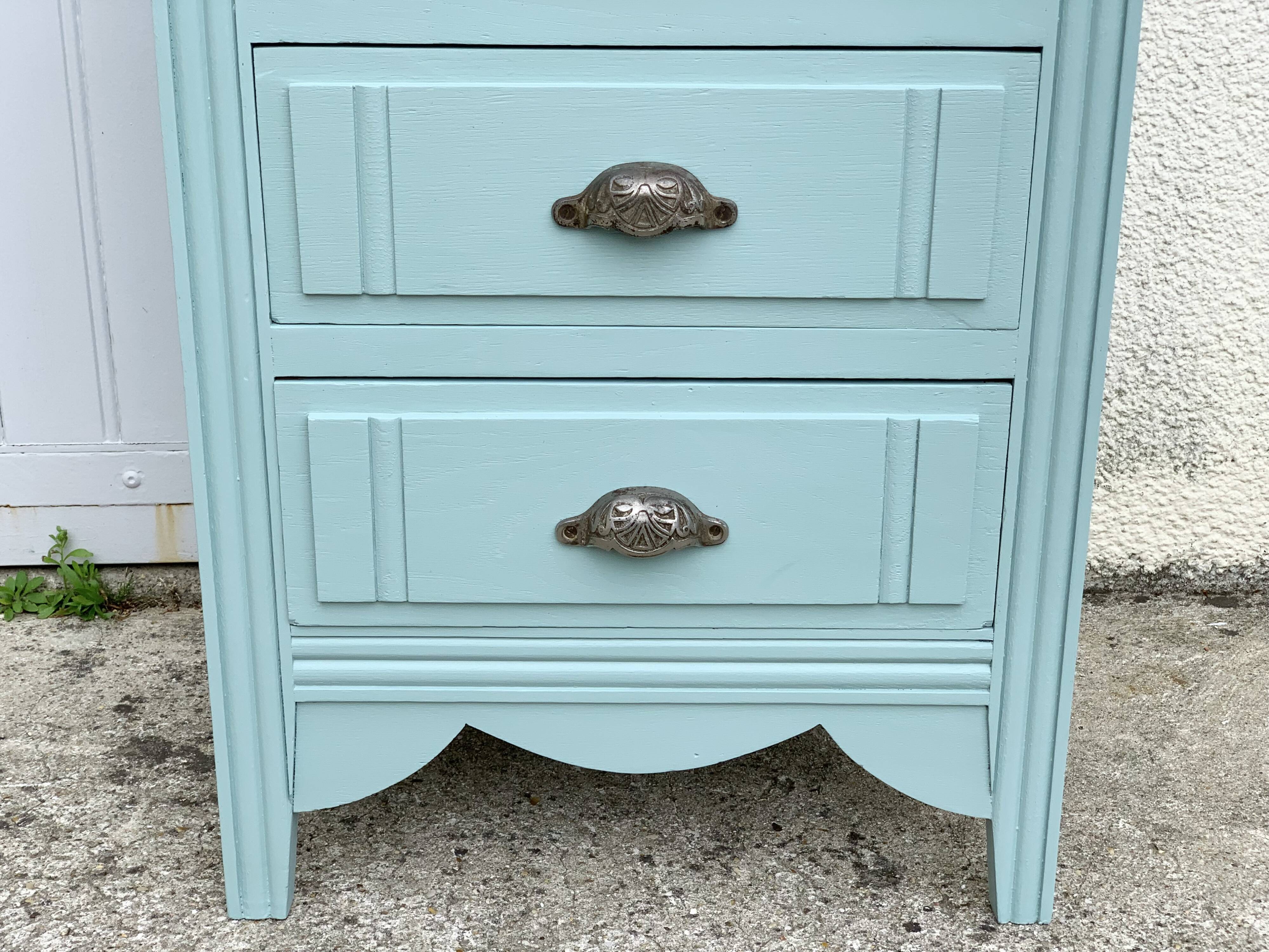 Art Deco dresser handles shells 1930