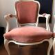 Pair of Louis XV style cabriolet armchairs