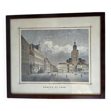 Print of Bergen op Zoom, De Groote Markt