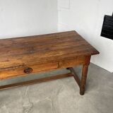 Table de ferme en chêne XVIIIème
