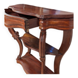 Mahogany console