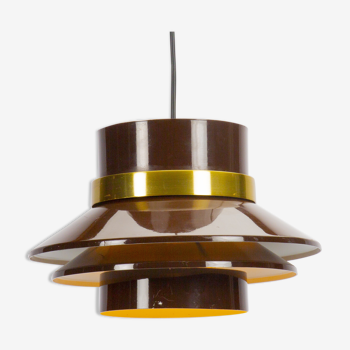 Brown Carl Thore for Granhaga Metalindustri Pendant Lamp