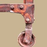 Old industrial shelf, workshop furniture