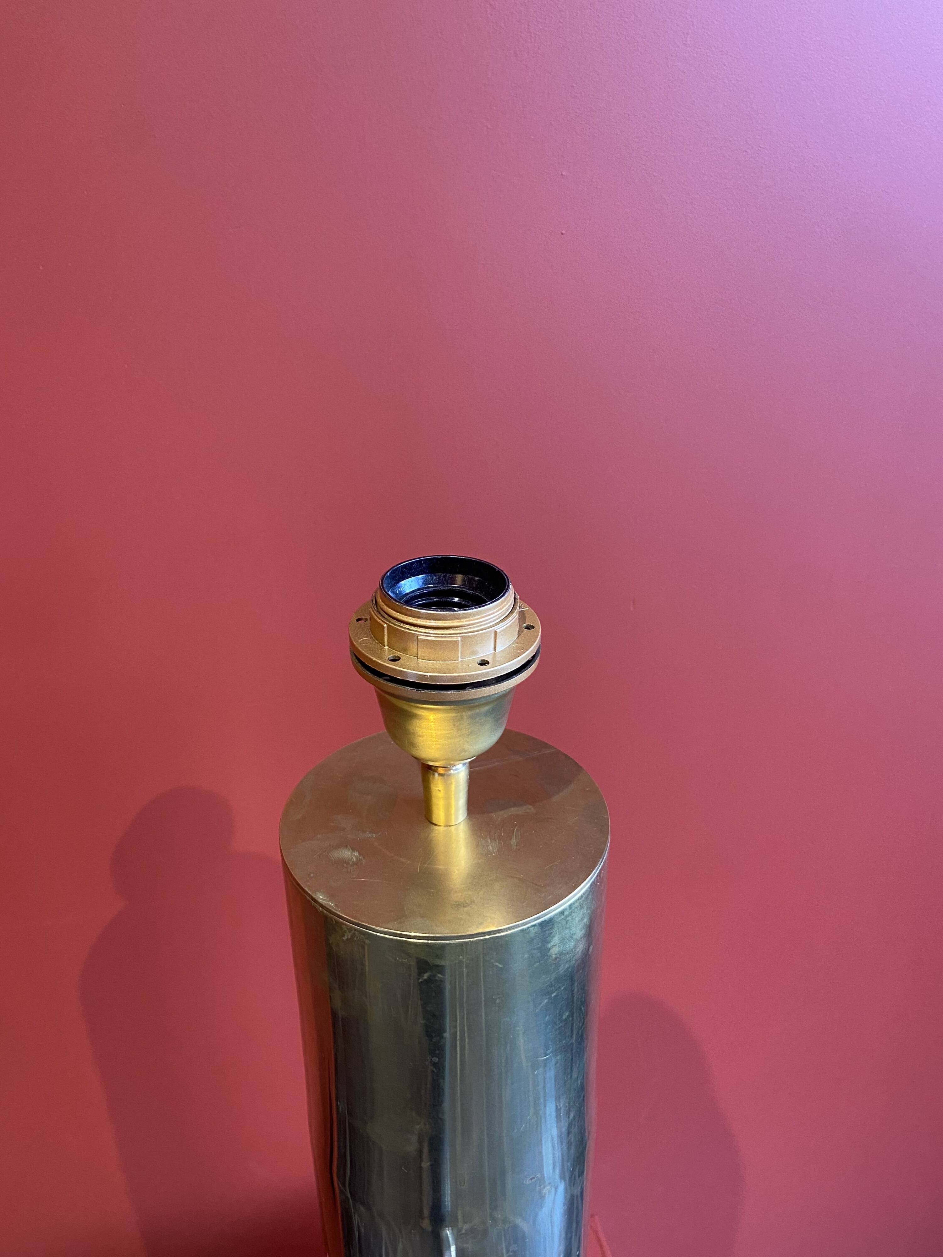 Table lamp "German Magdeburg Shell Socket" World War I, from