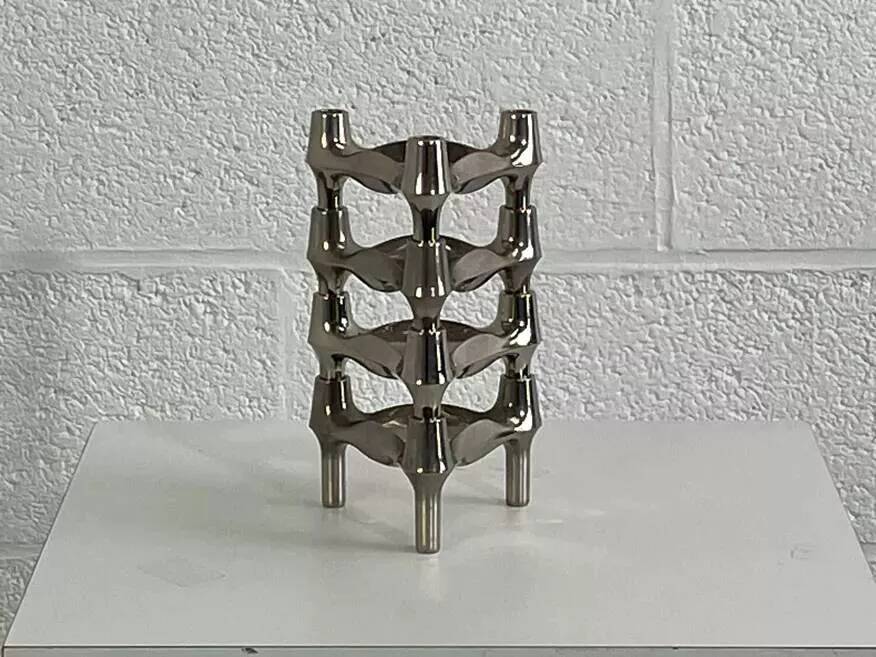 Set of 4 Nagel candle holders