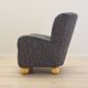 Grey armchair, Scandinavian design, production: Denmark