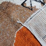 Traditional wool rug Morocco 3 x 2 m