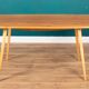 Retro Ercol Planktop Dining Table & Six Windsor Chairs