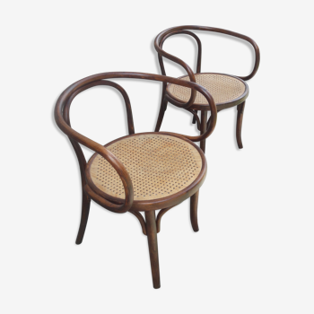 Paire de fauteuils Thonet