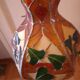 Tiffany-style stained glass pendant light