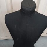 Ancien buste de couturière noir mannequin