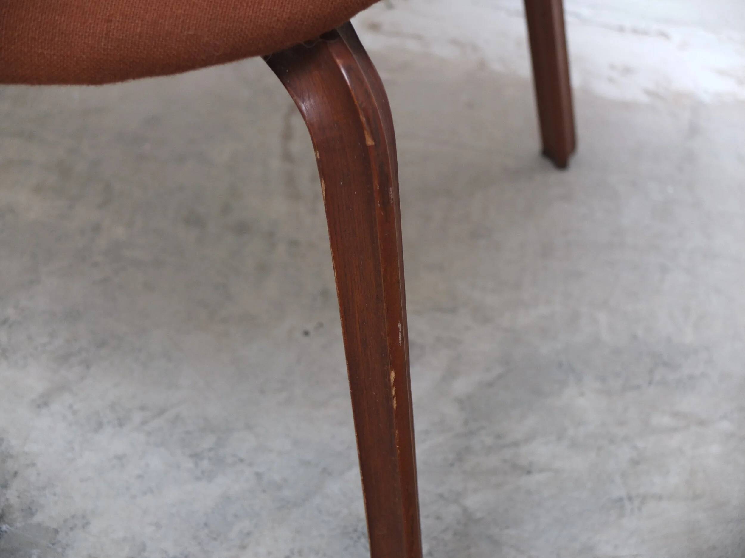 Rare set of 4 first edition 'Grand Prix' chairs by Arne Jacobsen for Fritz Hansen, 1959