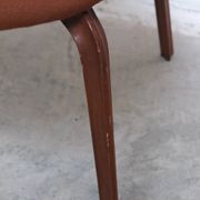Rare set of 4 first edition 'Grand Prix' chairs by Arne Jacobsen for Fritz Hansen, 1959