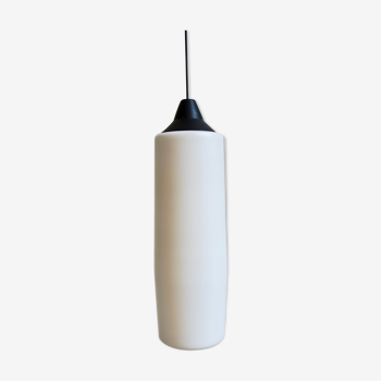 Vintage "Tube" white opaline suspension