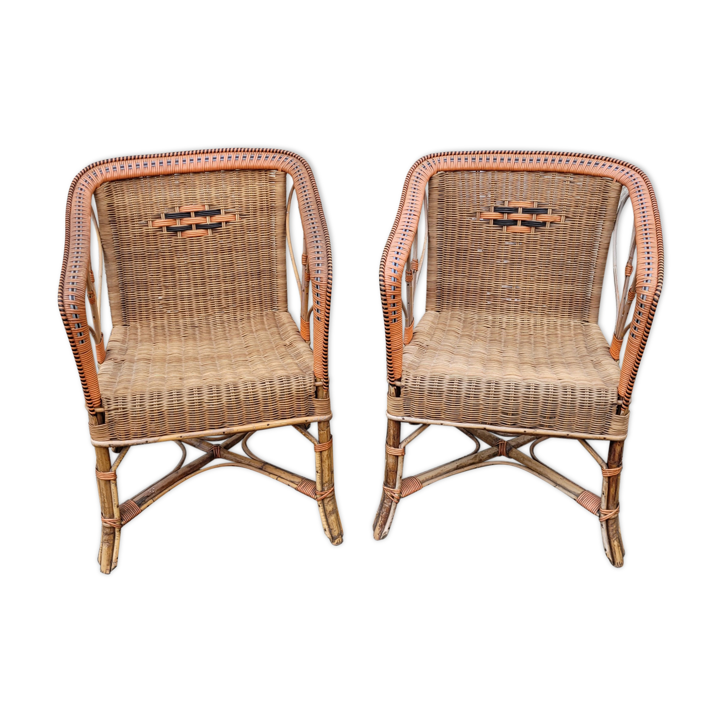 Pair of armchairs