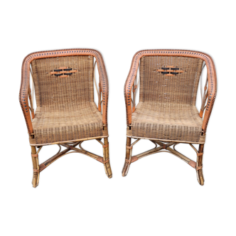Paire de fauteuils