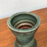 Brutalist pottery vase by Mobach, mid-century, 1960s.