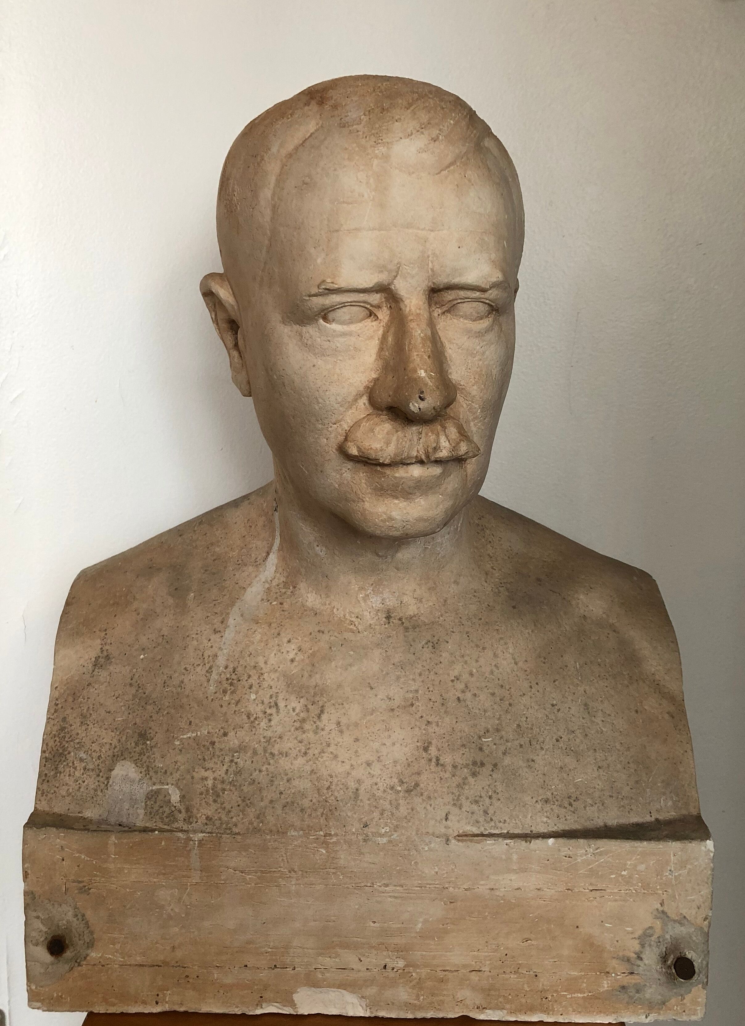 André Lavaysse: Bust of a man in a flat