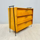 Shoes cabinet with metal frame