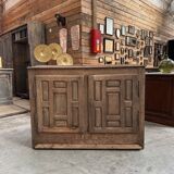 18th century country sideboard in solid oak
