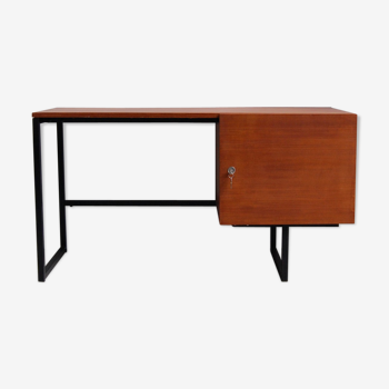 Bureau moderniste modèle Table-machine par Pierre Guariche pour Meurop