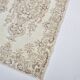 Beige And Brown Vintage Oushak Carpet sku 3578