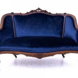 Antique sofa, France, circa 1880. After renovation.