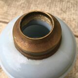 Blue Opaline lamp base